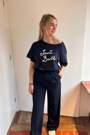 Sylvie pantalon donkerblauw